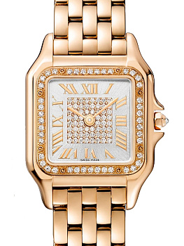 Cartier Panthere de Cartier Medium model, rose gold, diamonds WJPN0041