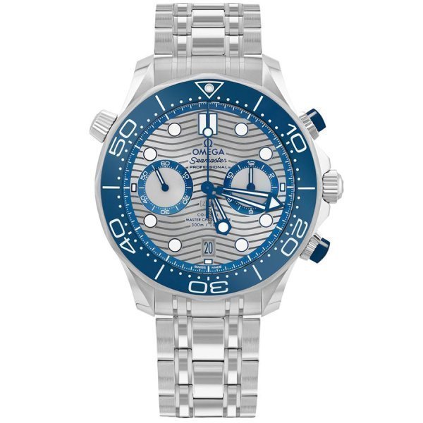Omega  Seamaster Diver 300m Omega Co‑Axial Master Chronometer Chronograph 44 mm  210.30.44.51.06.001