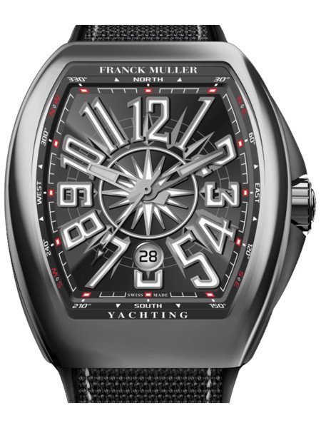 Franck Muller Vanguard Yachting 45 mm Date Steel V 45 SC DT YACHT NR
