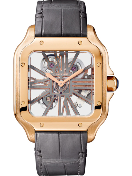 Cartier Santos De Cartier Skeleton WHSA0018