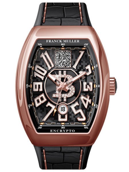 Franck Muller Vanguard Encrypto Limited Edition V 45 SC DT BTC BCD 5N (NR)